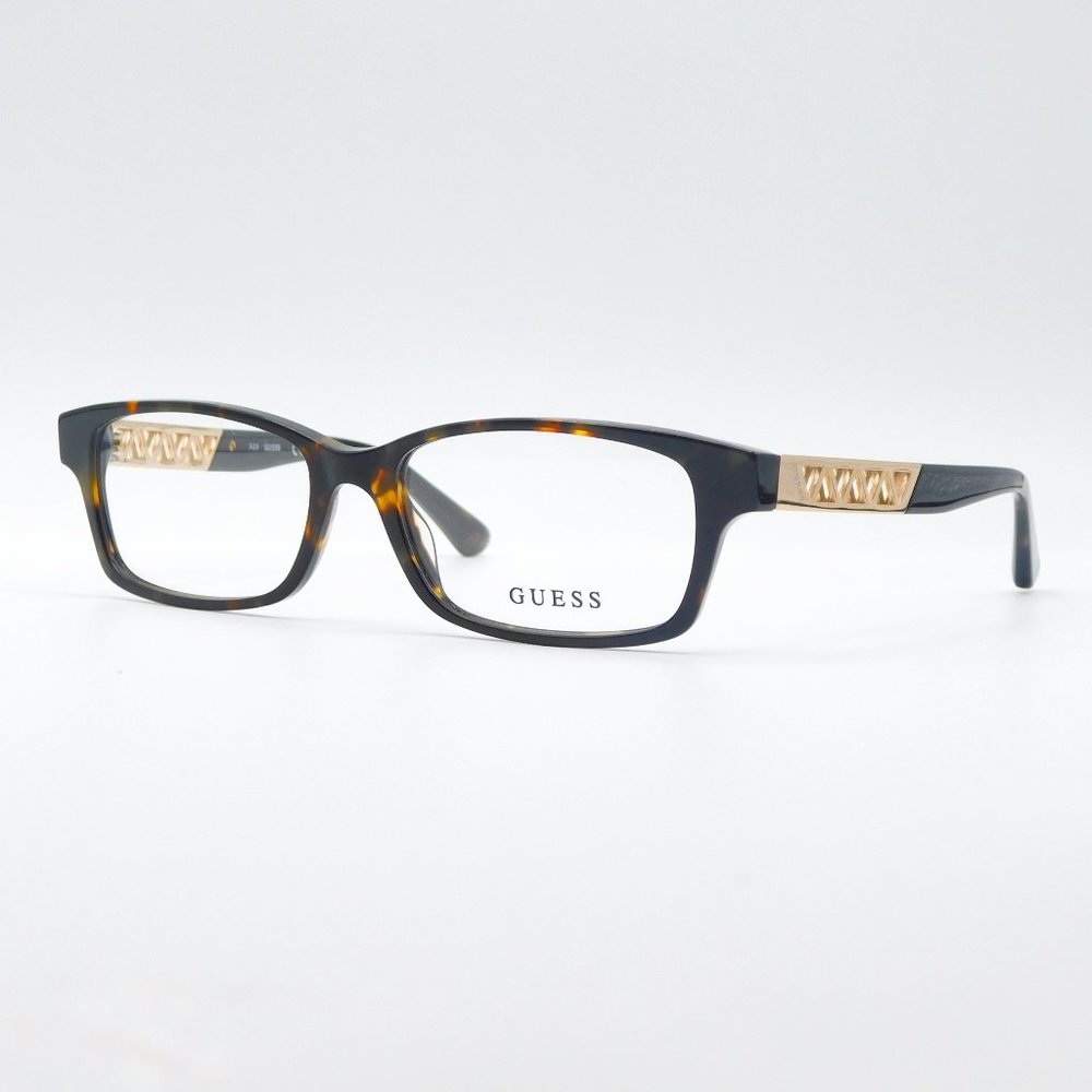 BRAND NEW GUESS GU2785 052 TORTOISE RECTANGLE WOMEN'S EYEGLASSES FRAME 5… - Picture 4 of 12